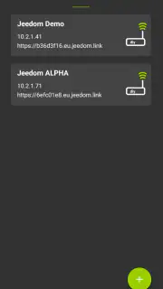 Jeedom App screenshot 2