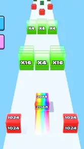 Jelly Run 2048 screenshot