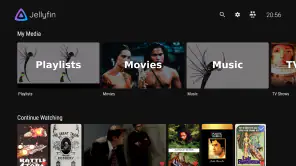 Jellyfin for Android TV screenshot 1