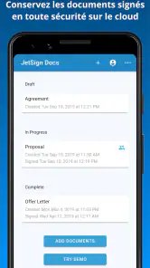JetSign: Remplir et signer PDF screenshot