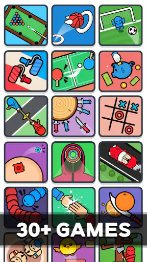 Jeu à deux joueurs : défi 1v1 screenshot 1