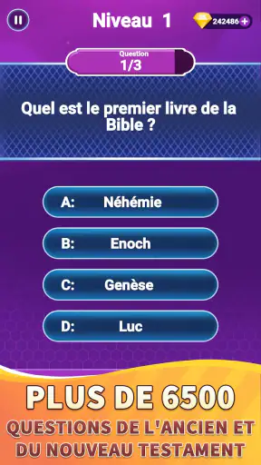 Jeu biblique screenshot 1