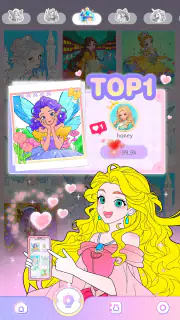 Jeu de Princesse : Coloriage screenshot 2