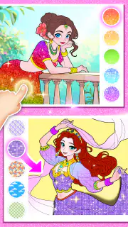 Jeu de Princesse : Coloriage screenshot 6