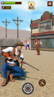 Jeu de tir et d survie western screenshot 2