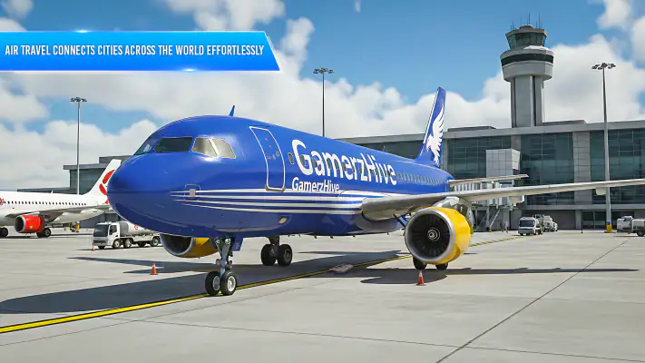 jeu de vol pilote d'avion 3D screenshot 1