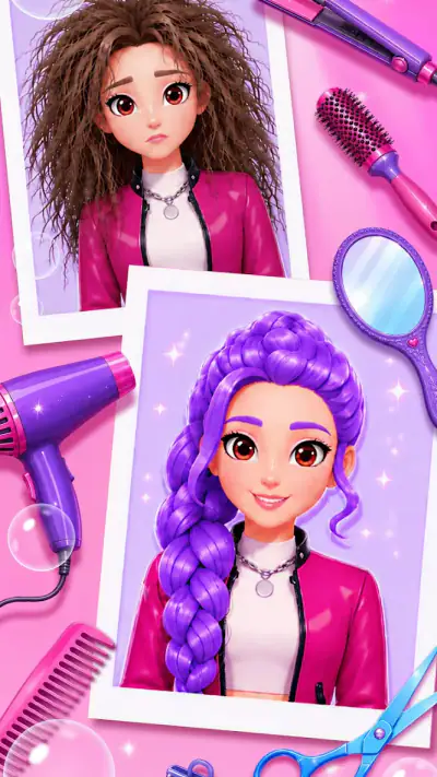 Jeux de Coiffure pour Enfants screenshot 1