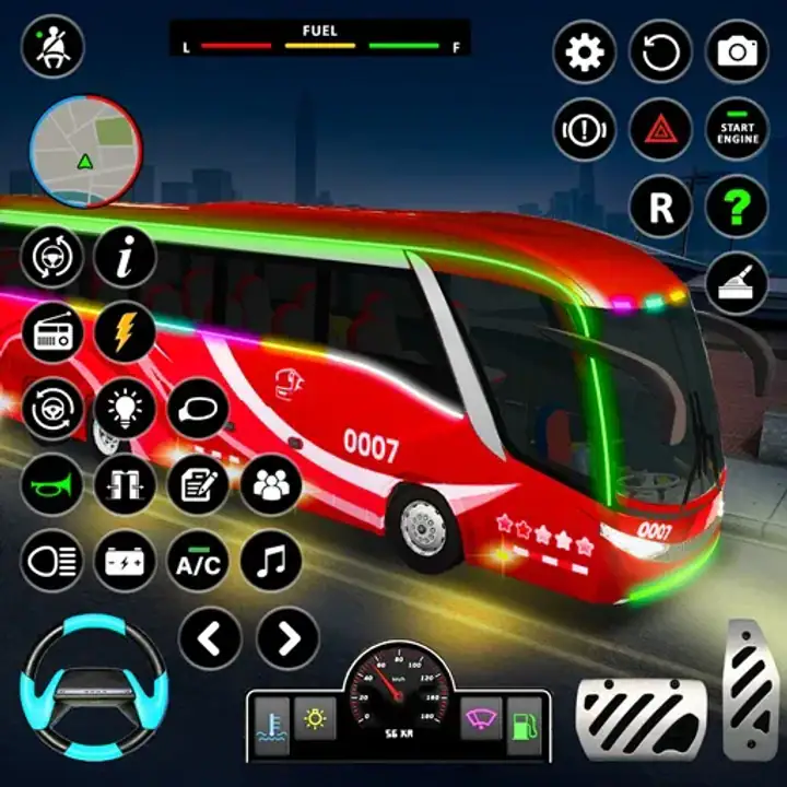 Jeux de conduite de bus screenshot 1