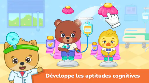 Jeux de docteur pour bébé 2-5 screenshot