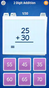 Jeux de math (français) screenshot