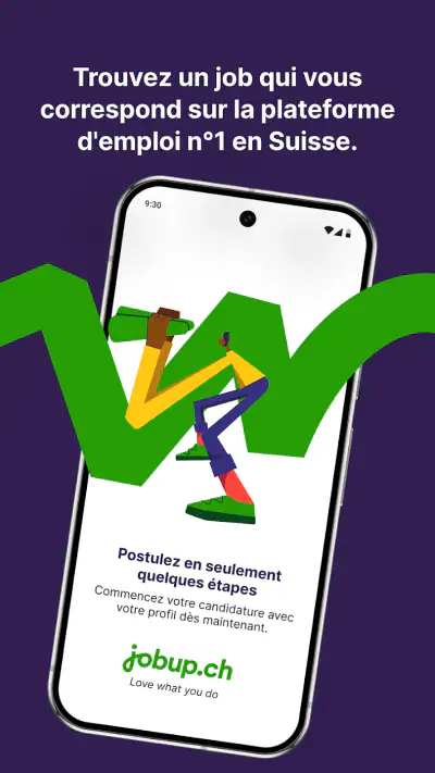 jobup.ch – Emplois en Romandie screenshot 1