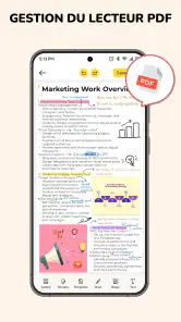 Journal: Bloc note, PDFs screenshot