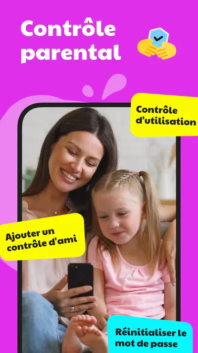 JusTalk Kids Messenger screenshot 1