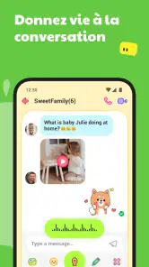 JusTalk Kids Messenger screenshot