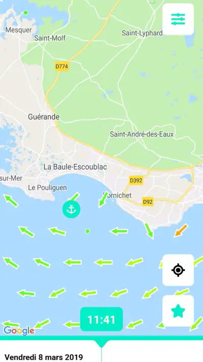 Juzzy - Courants et marées screenshot 1