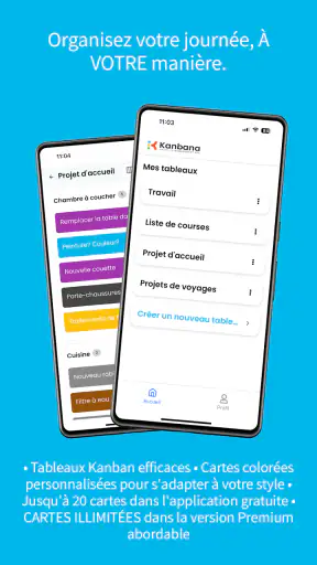 Kanbana: tout organiser screenshot 1