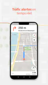 Karta GPS Hors Ligne, Trafic screenshot