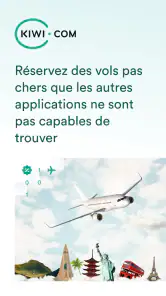 Kiwi.com - vols pas chers screenshot