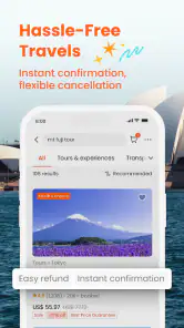 Klook screenshot