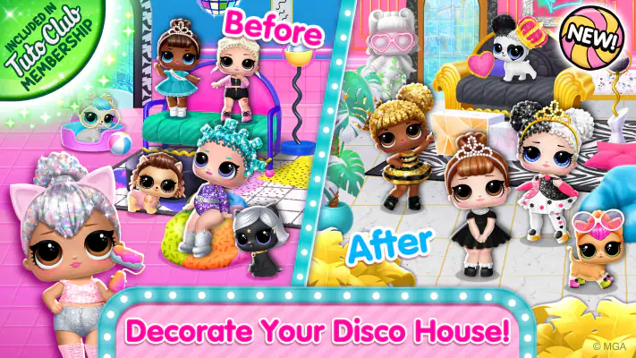 L.O.L. Surprise! Maison disco screenshot 1