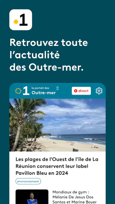 La 1ère : info, TV et radio screenshot 1