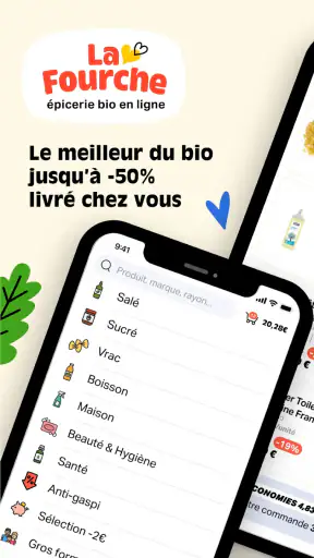 La Fourche - Magasin bio screenshot 1