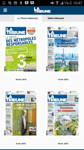 La Tribune - Kiosque numérique screenshot 1