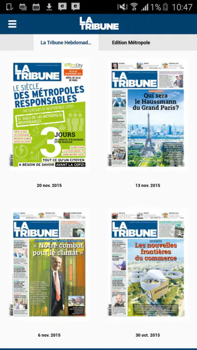 La Tribune - Kiosque numérique screenshot 1