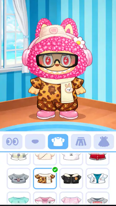 Labubu Dress Up Games for kids screenshot 1