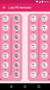 Lady Pill Reminder screenshot