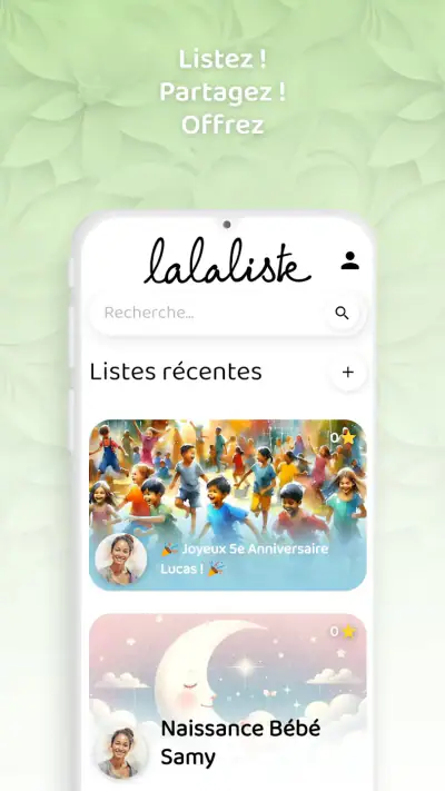 Lalaliste - Liste de Noël screenshot 1