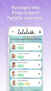 Lalaliste - Liste de Noël screenshot