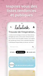 Lalaliste - Liste de Noël screenshot