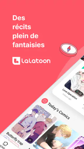 Lalatoon - Manga & Webcomic screenshot 1