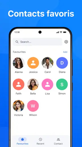 Lanceur d'appels téléphoniques screenshot 1