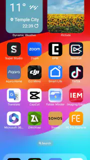 Lanceur iOS 18 screenshot 2