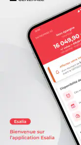 L'appli ESALIA screenshot