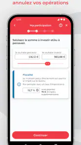 L'appli ESALIA screenshot