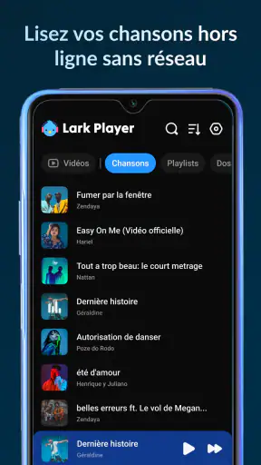 Lark Player - Lecteur Musique screenshot 1