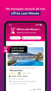 lastminute.com - Voyage et vol screenshot