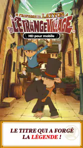 Layton : l'étrange village HD screenshot