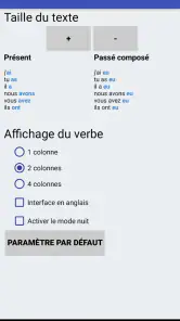 Le Conjugueur screenshot