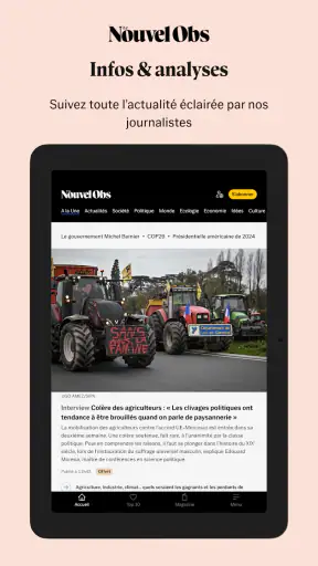 Le Nouvel Obs Infos & Analyses screenshot 1