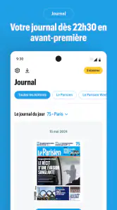 Le Parisien : l'info en direct screenshot