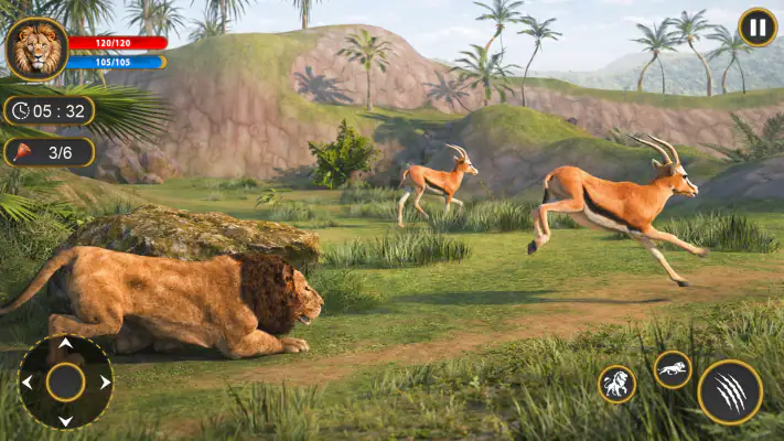Le Roi Lion: Chasse dans la screenshot 1