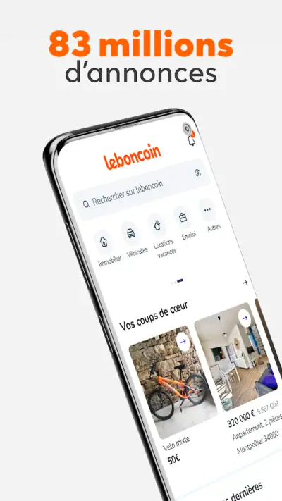 leboncoin, petites annonces screenshot 1