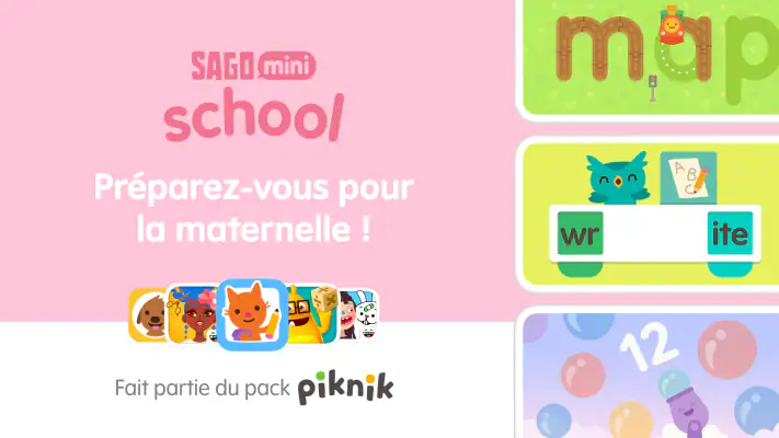 L'École Sago Mini (2 à 5 ans) screenshot 1