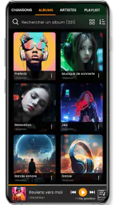 Lecteur de musique screenshot