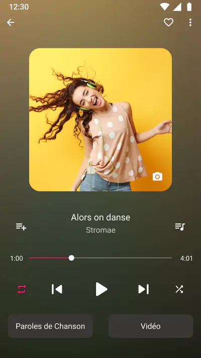 Lecteur de musique Mp3 Player screenshot 1