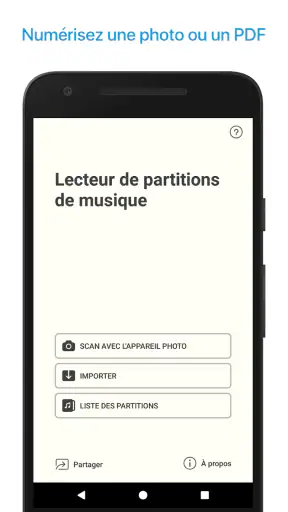 Lecteur de partitions musique screenshot 1